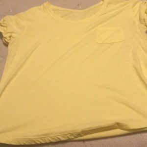 Yellow t-shirt